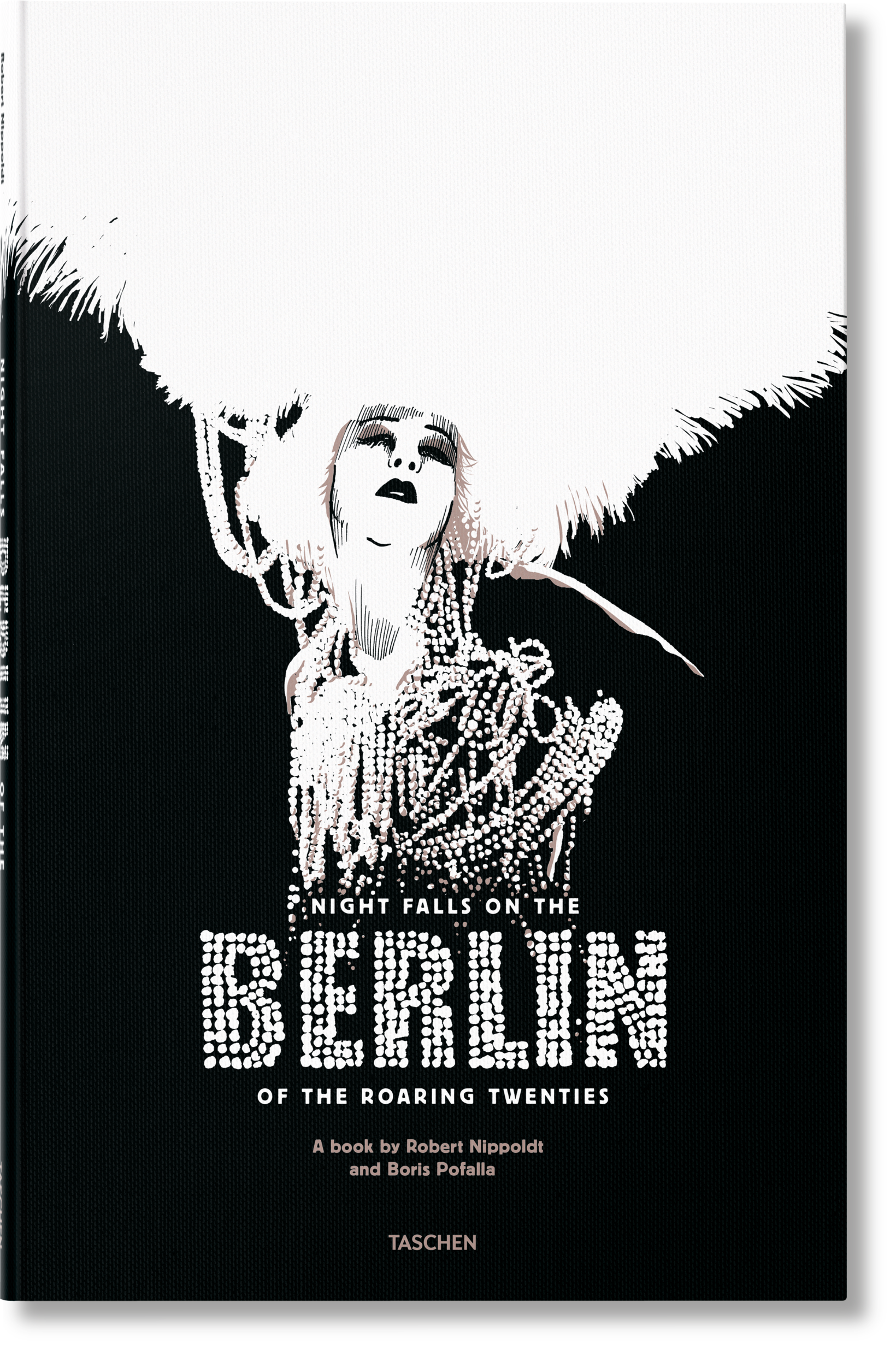 „Night Falls on the Berlin of the Roaring Twenties” - coperta din față